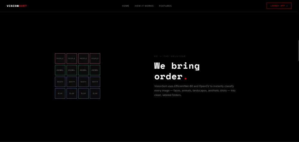VisionSort Page 3
